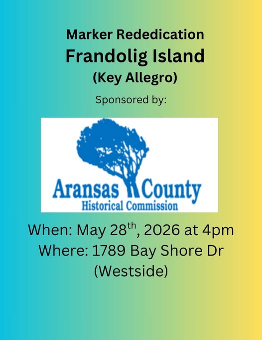 Historical Marker Rededication – Frandolig Island (Key Allegro)